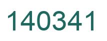 Número 140341 imagen verde