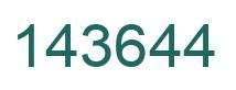 Número 143644 imagen verde