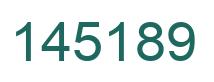 Número 145189 imagen verde