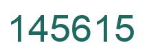 Número 145615 imagen verde