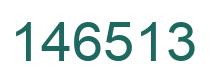 Número 146513 imagen verde