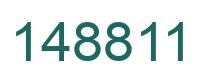 Number 148811 green image