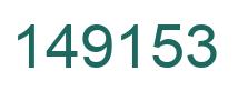 Número 149153 imagen verde