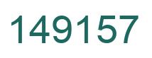 Número 149157 imagen verde