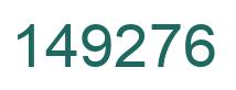 Número 149276 imagen verde