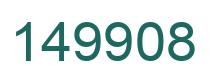 Número 149908 imagen verde
