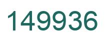 Número 149936 imagen verde