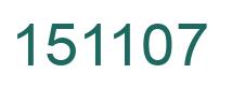 Número 151107 imagen verde