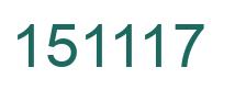 Número 151117 imagen verde