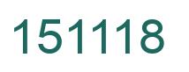 Número 151118 imagen verde