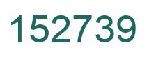 Número 152739 imagen verde