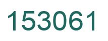 Número 153061 imagen verde