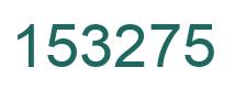 Número 153275 imagen verde