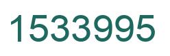 Número 1533995 imagen verde