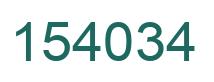 Número 154034 imagen verde