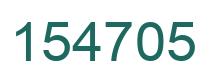 Número 154705 imagen verde