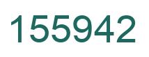 Number 155942 green image