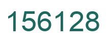 Número 156128 imagen verde