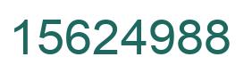 Número 15624988 imagen verde