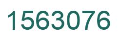 Número 1563076 imagen verde