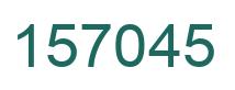 Número 157045 imagen verde