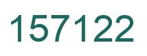 Número 157122 imagen verde