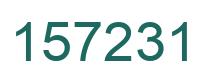 Número 157231 imagen verde
