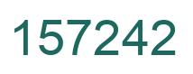 Número 157242 imagen verde
