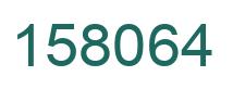 Número 158064 imagen verde