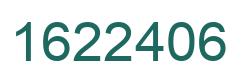 Número 1622406 imagen verde