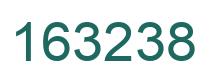 Number 163238 green image