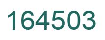 Número 164503 imagen verde