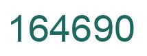 Número 164690 imagen verde
