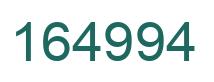 Número 164994 imagen verde