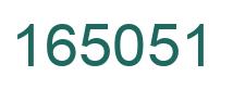 Número 165051 imagen verde