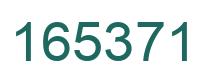 Número 165371 imagen verde
