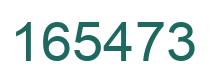 Número 165473 imagen verde