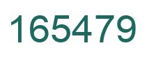 Número 165479 imagen verde