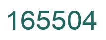 Número 165504 imagen verde