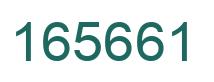 Número 165661 imagen verde