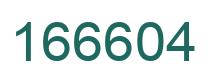 Número 166604 imagen verde