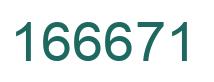 Número 166671 imagen verde