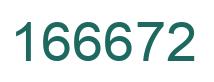 Número 166672 imagen verde