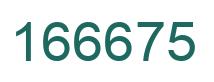 Número 166675 imagen verde