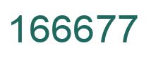 Número 166677 imagen verde