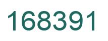 Número 168391 imagen verde