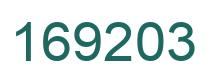 Número 169203 imagen verde