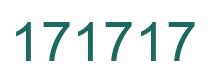 Número 171717 imagen verde