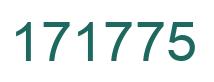 Number 171775 green image