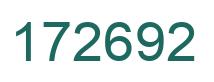 Número 172692 imagen verde